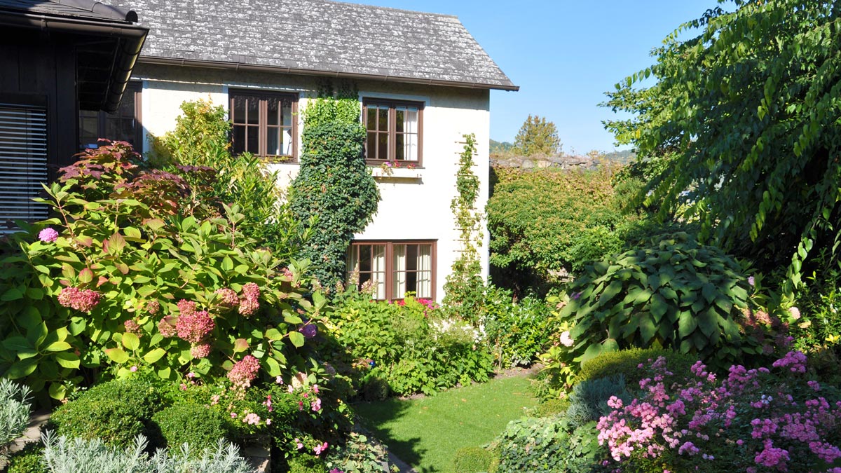 Landhaus Bacher: Blick auf das Gästehaus