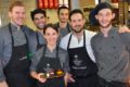 Anton Pozeg und seine Mannschaft: Freuen sich über den ersten Michelin-Stern. Foto WR
