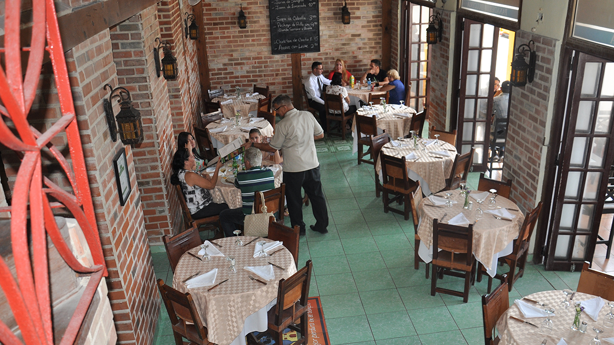 Restaurant Castropol: Aus der Küche kommen kreolisch-italienische Gerichte
