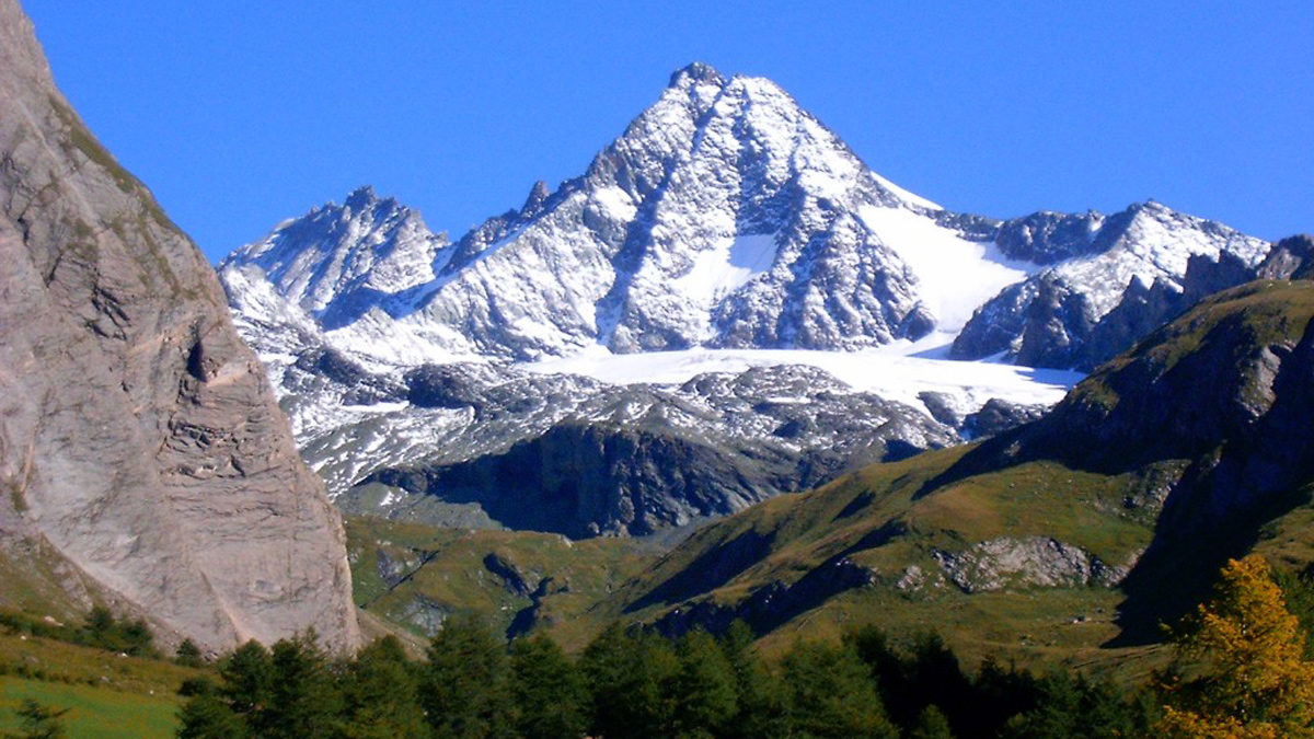 Der Großglockner, mit 3798 Meter Höhe der höchste Berg in Österreich. Foto WR