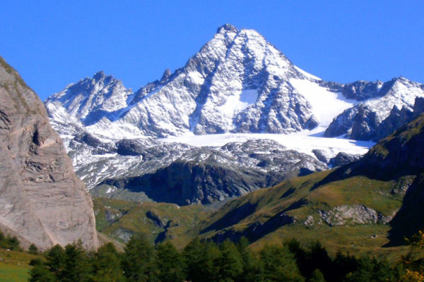 Der Großglockner, mit 3798 Meter Höhe der höchste Berg in Österreich. Foto WR
