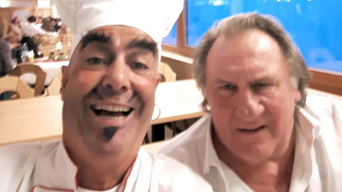 Pomp Duck & Circumstance Altstars freuten sich über ihren Landsmann Gerard Depardieu beim Kulinarik&Kunst Festival