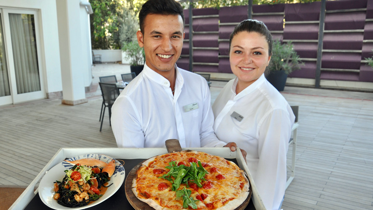 Restaurant Olives: Auch Türken können Pizza – und wie gut! Foto WR