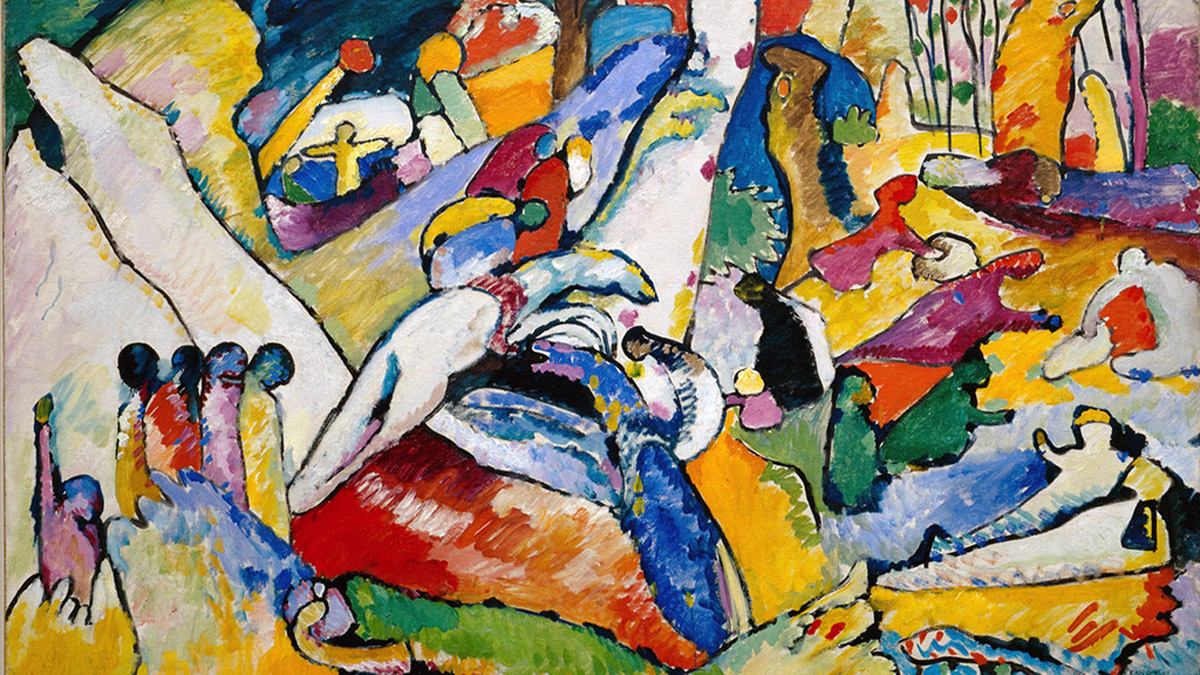 Heute fast unbezahlbar: Ein Werk von Wassily Kandinsky