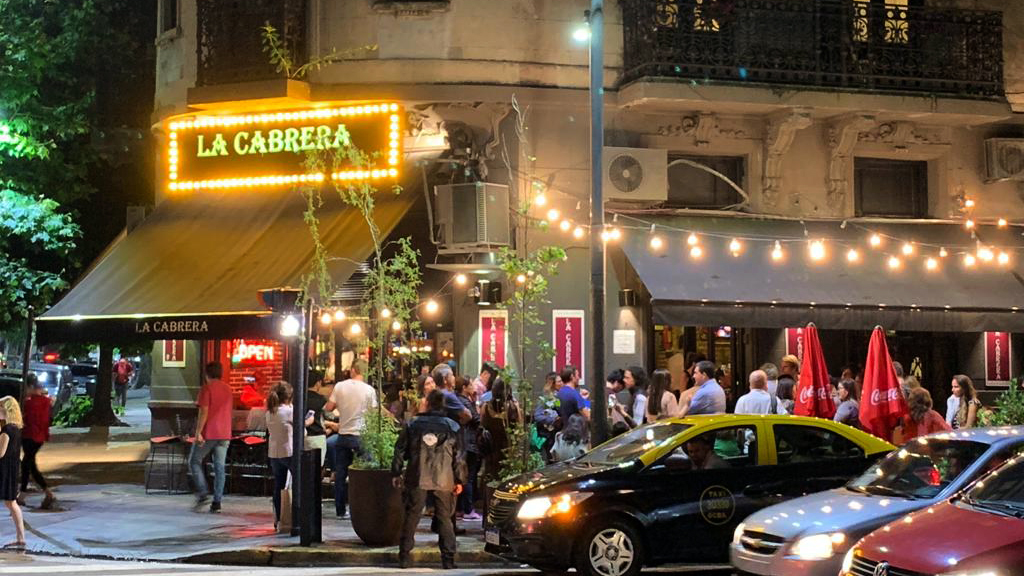 La Cabrera, ein legendäres Restaurant im Stadtteil Palermo (Buenes Aires)