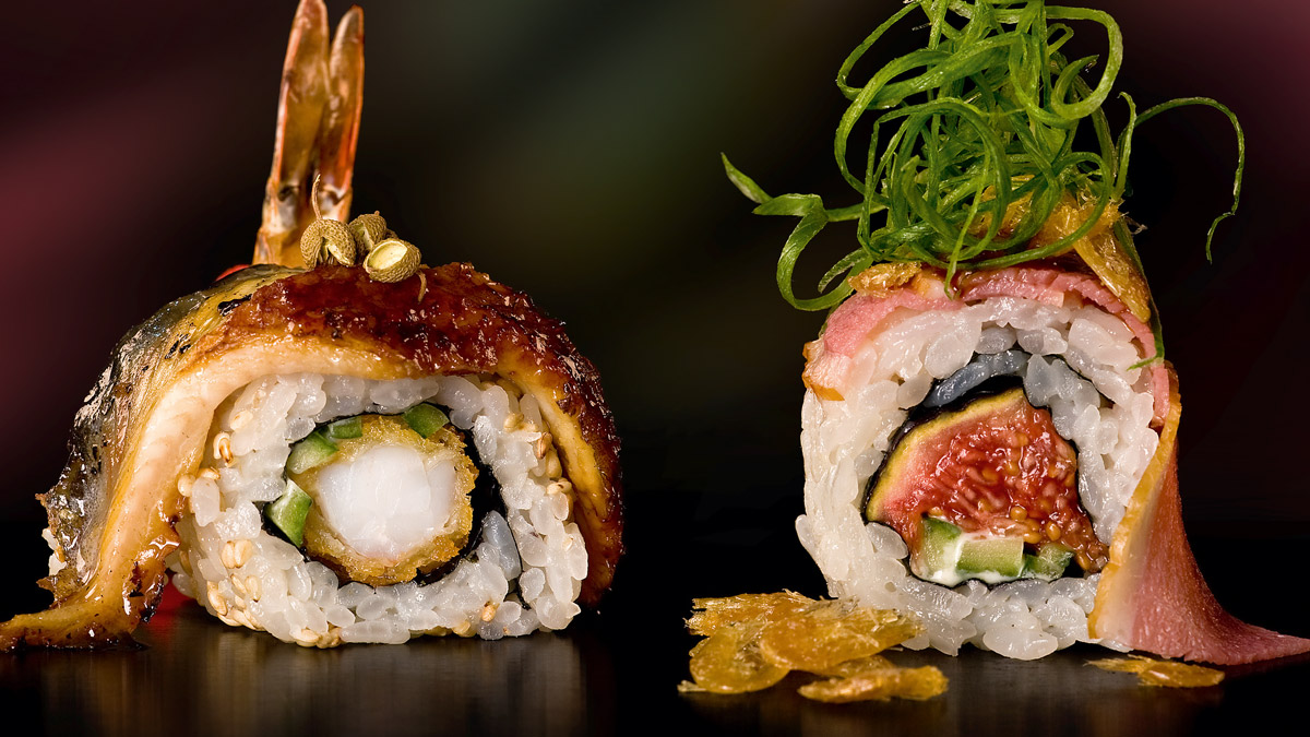Zenzakan: Sushi in allen Variationen. Foto Mook