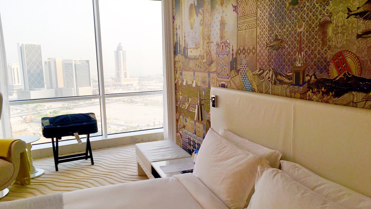 Blick aus dem Mondrian Hotel. Foto JW