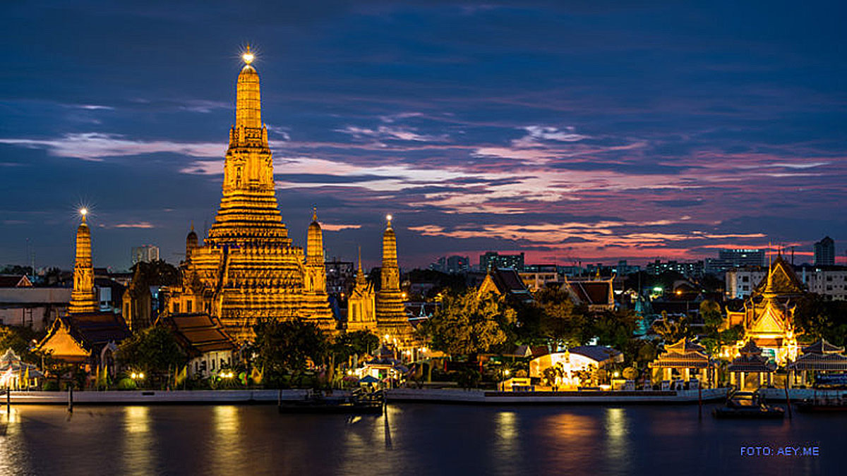 Wat Arun. Der Tempel der Morgenröte