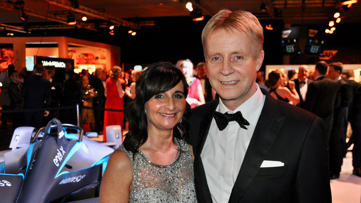 Emirates Vice-President Volker Greiner und Ehefrau Luisa. Foto WR