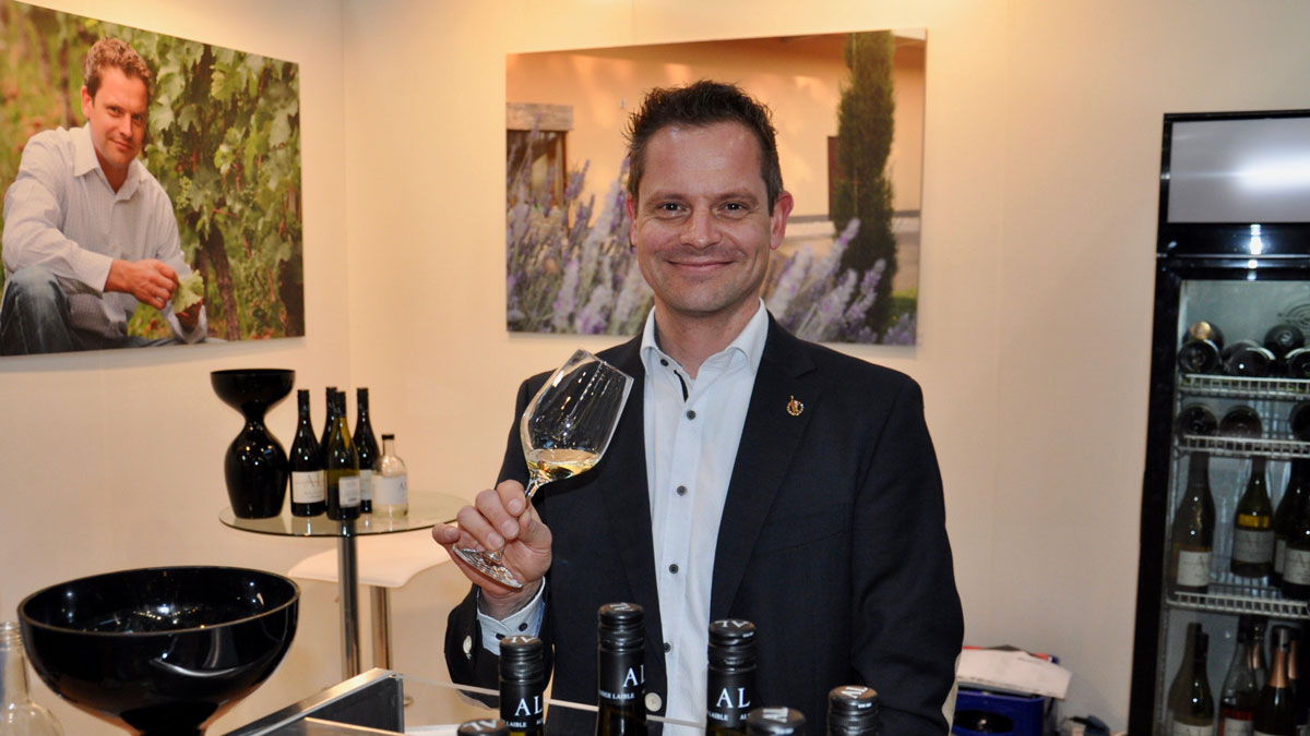Alexander Laible, Durbach/Baden: Sein Weingut wurde zum Riesling-Weingut des Jahres 2017 gekürt. Foto WR