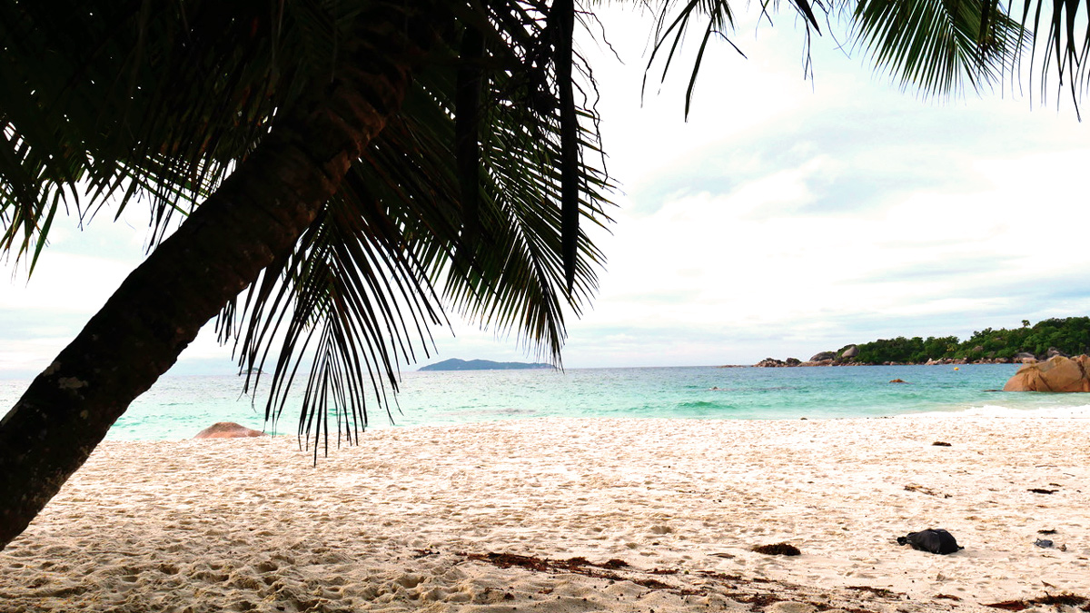 Traumstrand auf der Seychelleninsel Praslin. Foto JW
