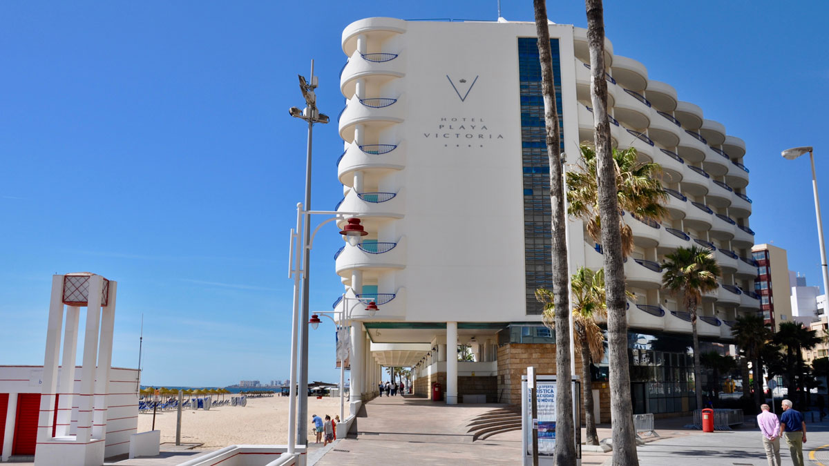 Hotel Playa Victoria, Cadiz. DZ ab 170 Euro. Foto WR