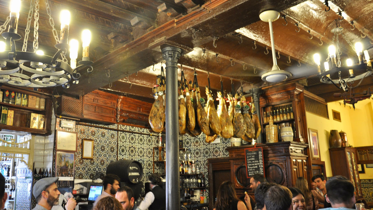 El Rinconcillo: die älteste Tapa Bar in Sevilla. Foto WR