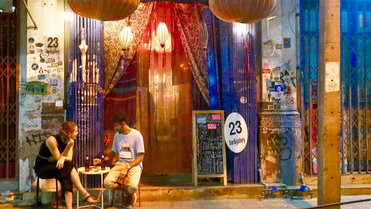 Bar in Chinatown. Foto JW
