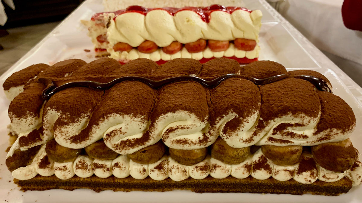 Die Desserts im Carrozza schmecken himmlisch. Foto WR