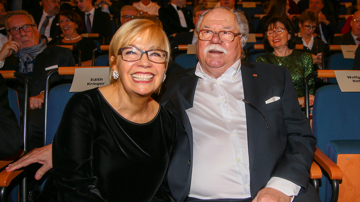 Diamant-Doyen Hans Krieger mit Ehefrau Edith. Foto PeoplePictures