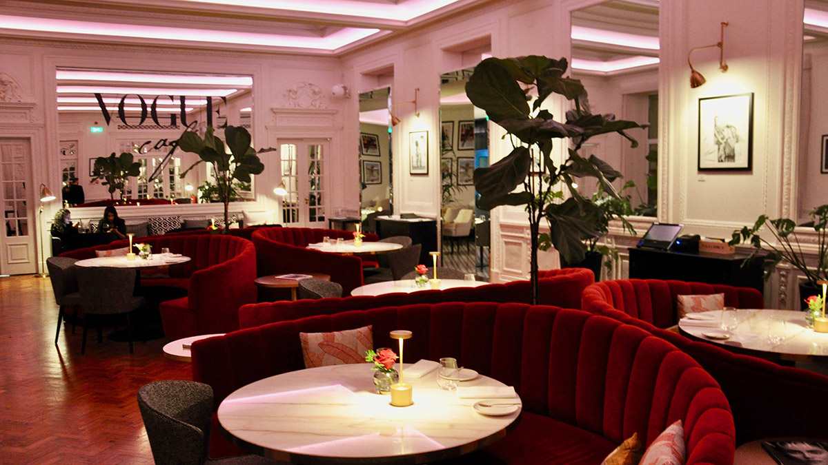 Vogue Café: Stylisches Restaurant/Bar/ Café im exklusiven Hotel Infante Sagres. Foto WR