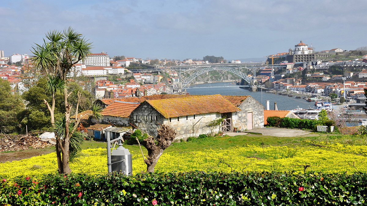 Herrlicher Panoramablick über die Stadt und den Douro von der Graham’s Terrasse. Foto WR