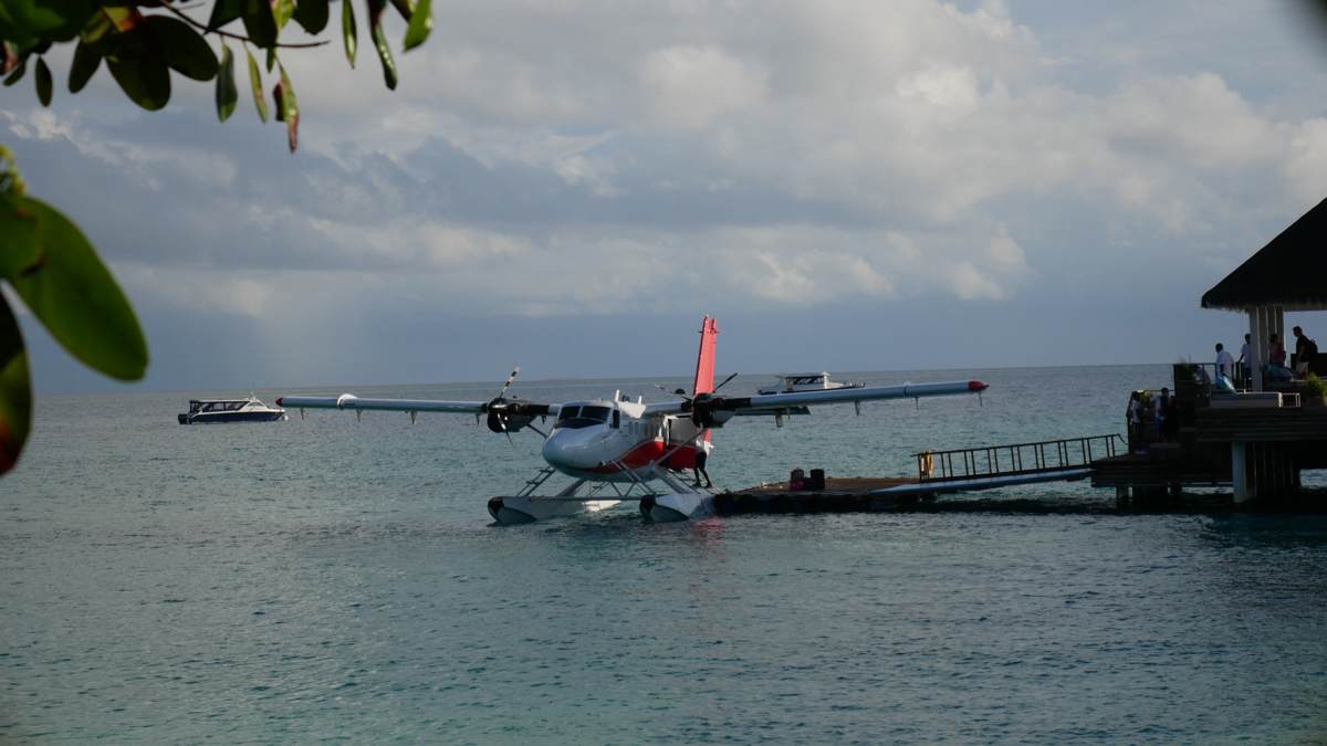 Abreise vom Baa Atoll des Seaside Finolhu. Foto: Jürgen Wenzel