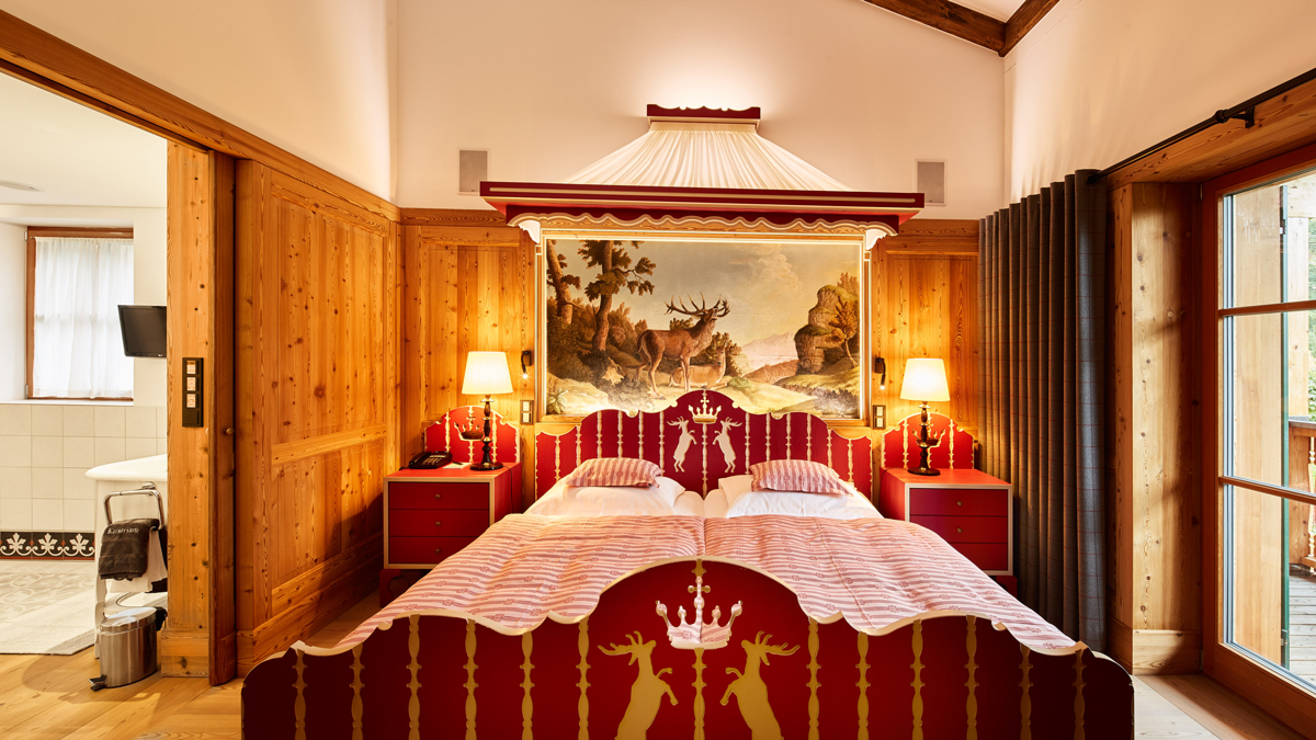 Die Suiten: Alpenländisches Interieur, warme Farben, jedes Zimmer hat seinen eigenen Stil. Foto Post