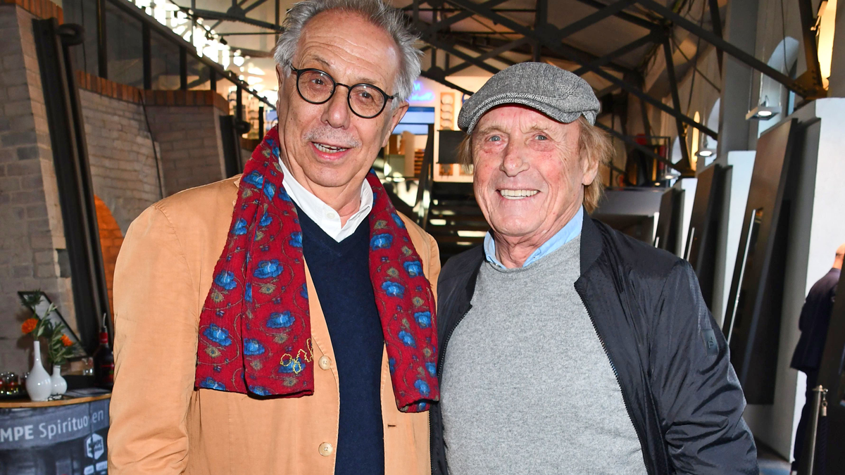 Der legendärer Berlinale Chef Dieter Kosslick mit Schauspieler Claus-Theo Gärtner. Foto: AEDT