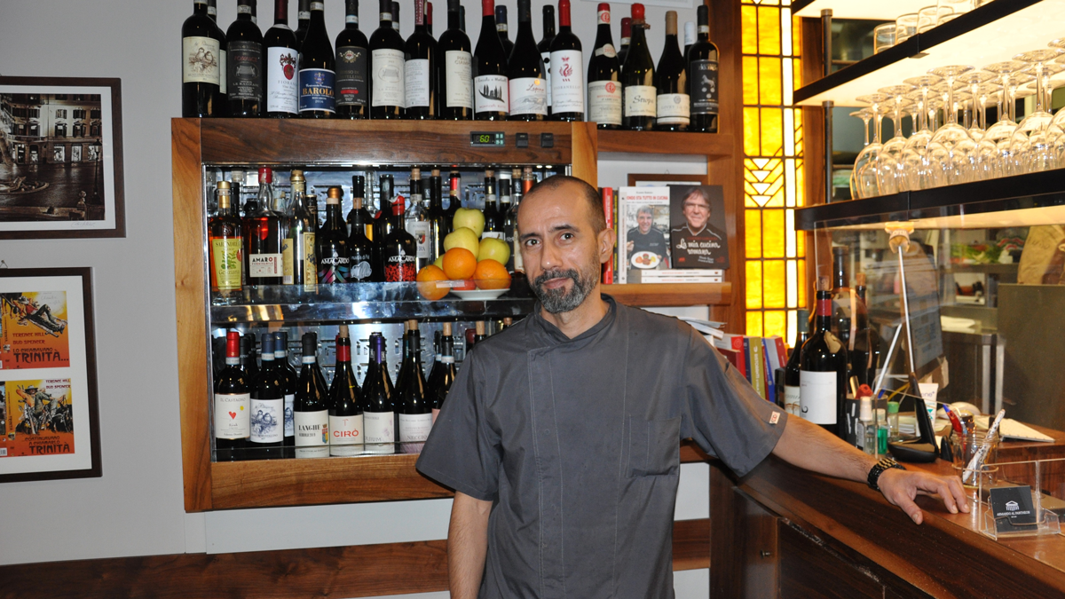 Mario Rinaldi, Chef im „Armando“. Foto WR